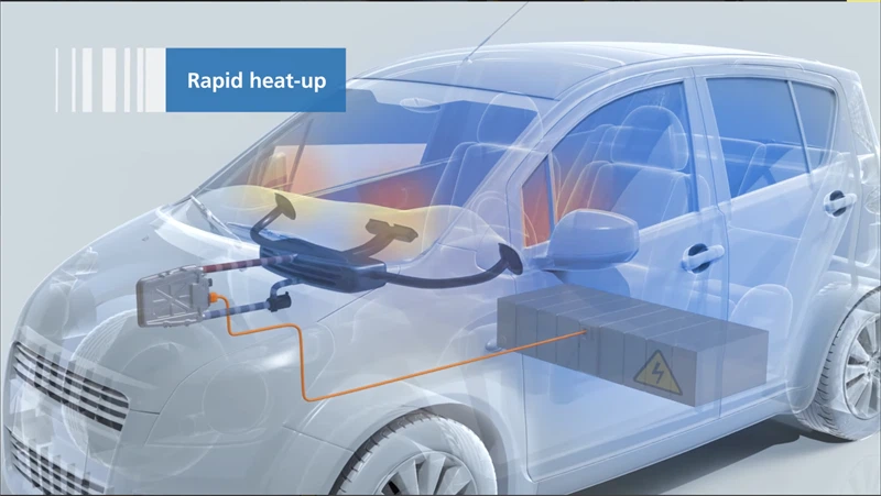 5kw high voltage coolant heater application