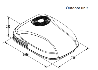 Roof Top Truck Air Conditioner